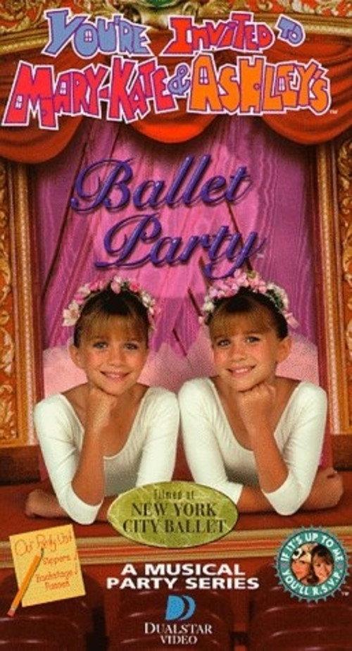 You're Invited to Mary-Kate and Ashley's Ballet Party 1997 official movie poster