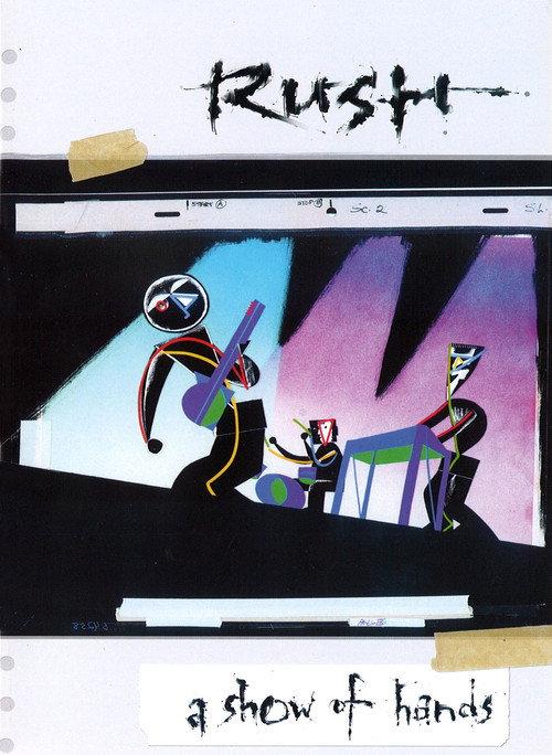 Rush: A Show of Hands 1989 official movie poster