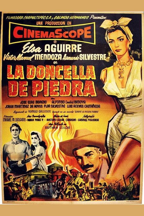 La doncella de piedra 1956 official movie poster