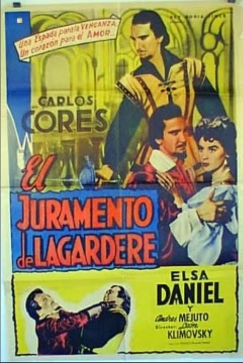 El juramento de Lagardere 1955 official movie poster