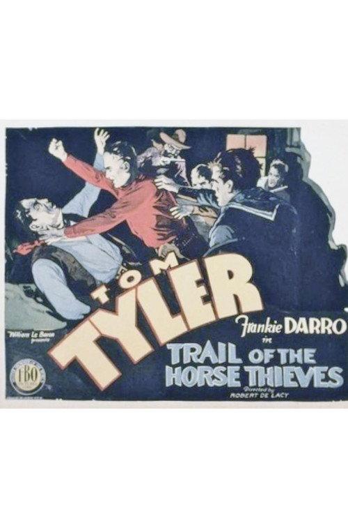 Trail of the Horse Thieves 1929 official movie poster