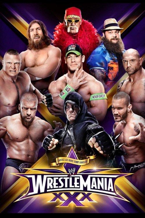 WWE WrestleMania XXX 2014 official movie poster