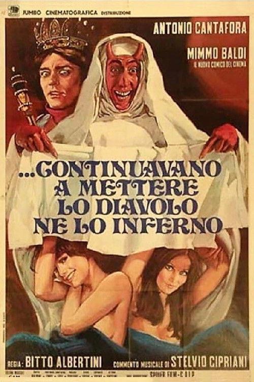 ...e continuavano a mettere lo diavolo ne lo inferno 1973 official movie poster