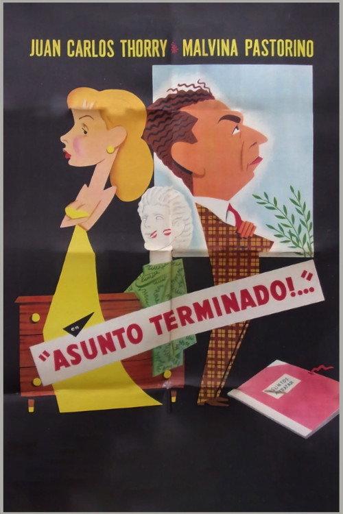 Finished Business 1953 official movie poster