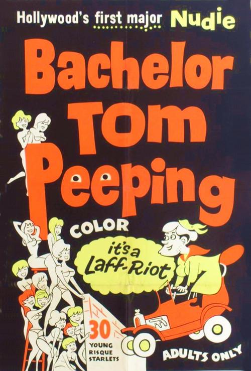 Bachelor Tom Peeping 1962 official movie poster