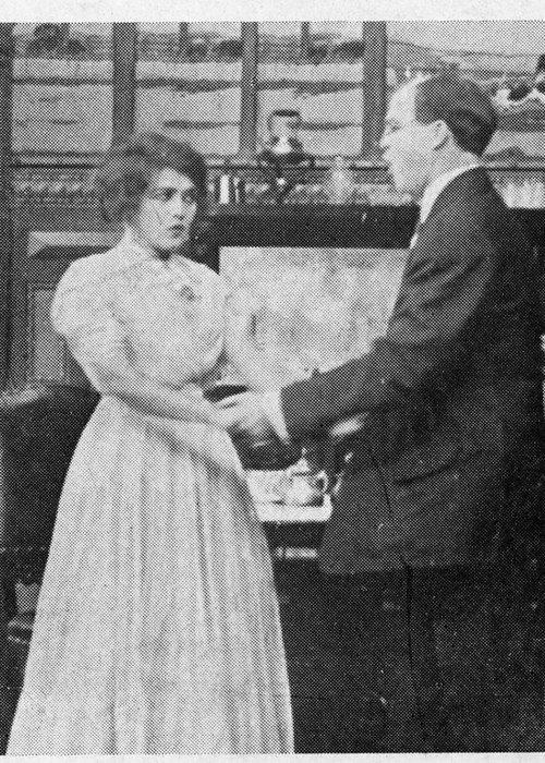 His Wife's Visitor 1909 official movie poster
