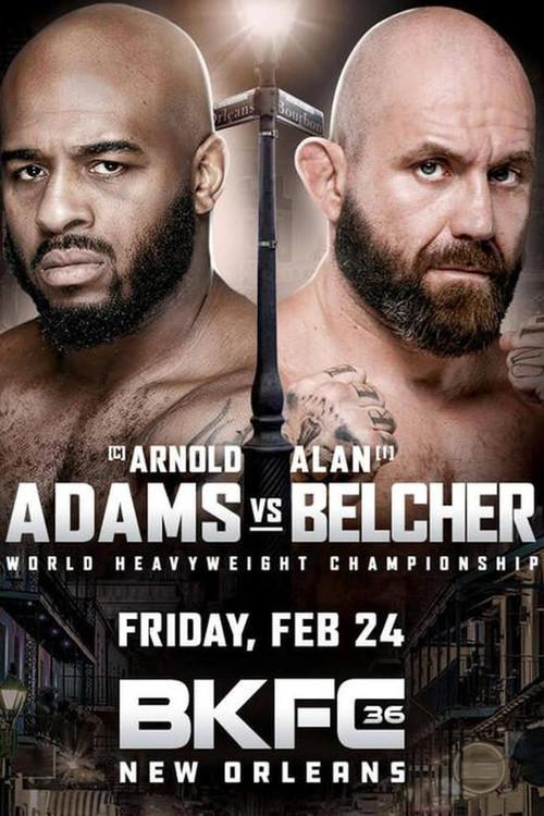 BKFC 36: Adams vs. Belcher 2023 official movie poster