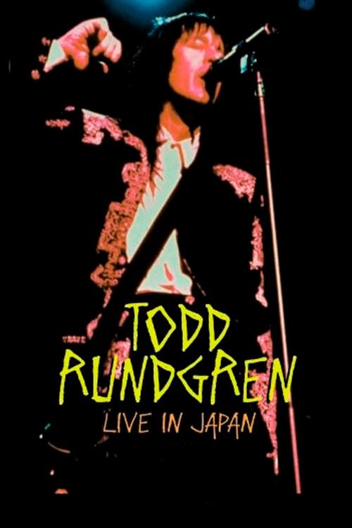Todd Rundgren: Live in Japan 2002 official movie poster