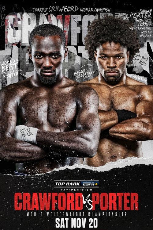 Terence Crawford vs. Shawn Porter 2021 official movie poster
