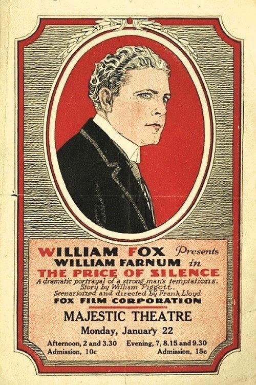 The Price of Silence 1917 official movie poster