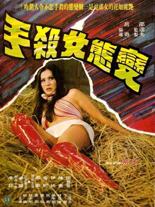 Mysterious Lady Killer 1977 official movie poster