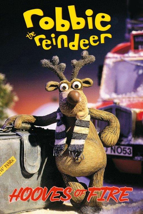 Robbie the Reindeer: Hooves of Fire 1999 official movie poster