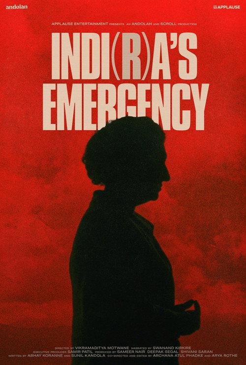 Indi(r)a's Emergency 2023 official movie poster
