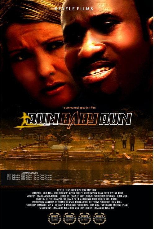 Run Baby Run 2007 official movie poster