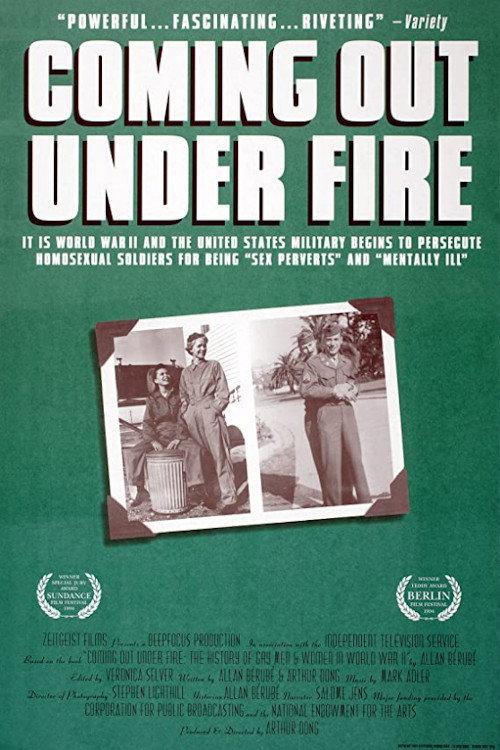 Coming Out Under Fire 1994 official movie poster