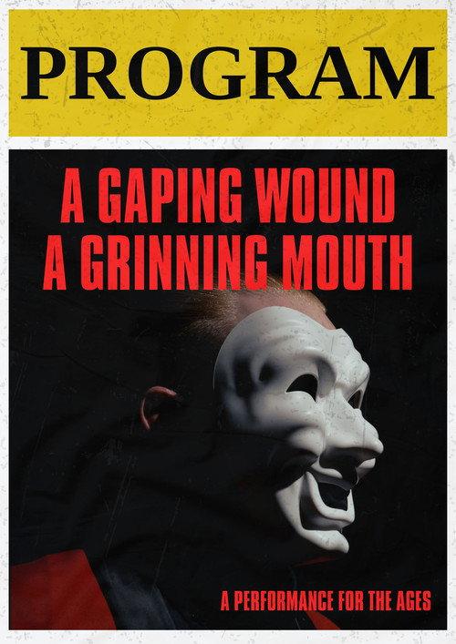 A Gaping Wound, A Grinning Mouth 2024 official movie poster