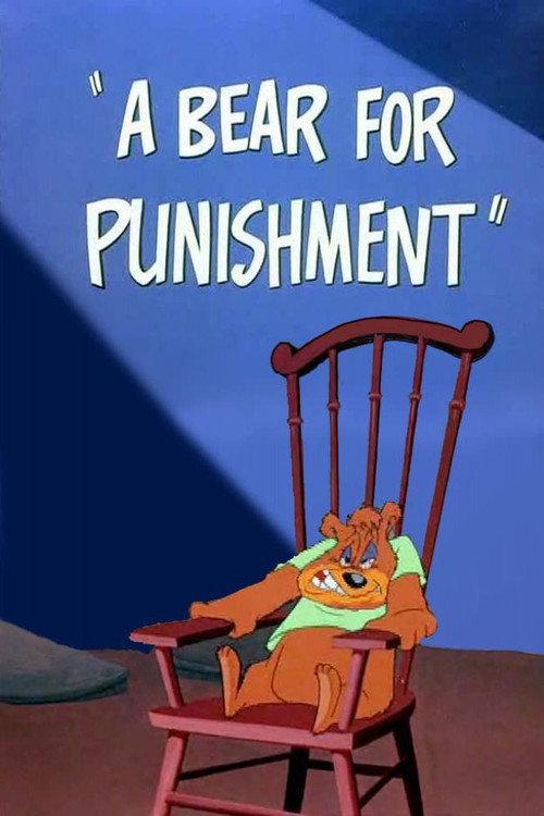 A Bear for Punishment 1951 official movie poster