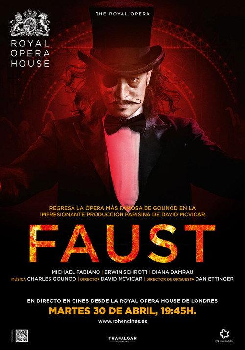 Royal Opera House: Faust 2020 official movie poster