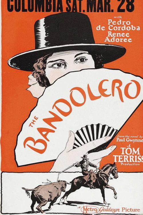The Bandolero 1924 official movie poster