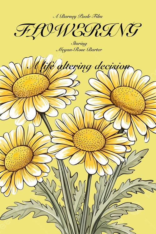 Flowering 2023 official movie poster