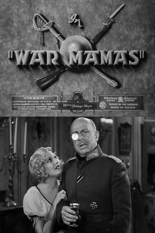 War Mamas 1931 official movie poster