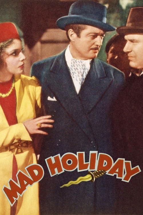 Mad Holiday 1936 official movie poster