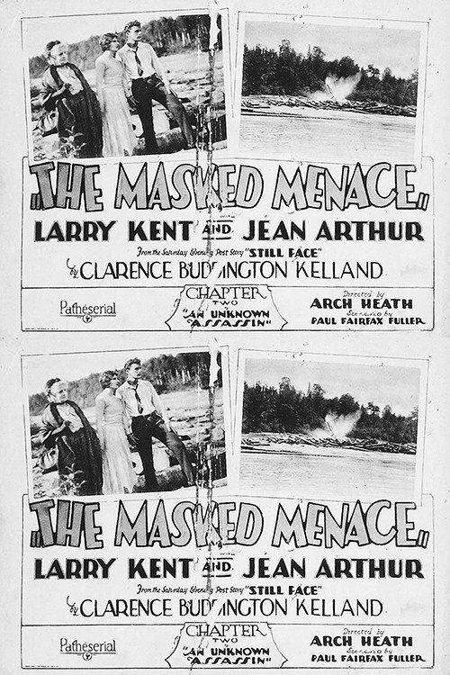 The Masked Menace 1927 official movie poster