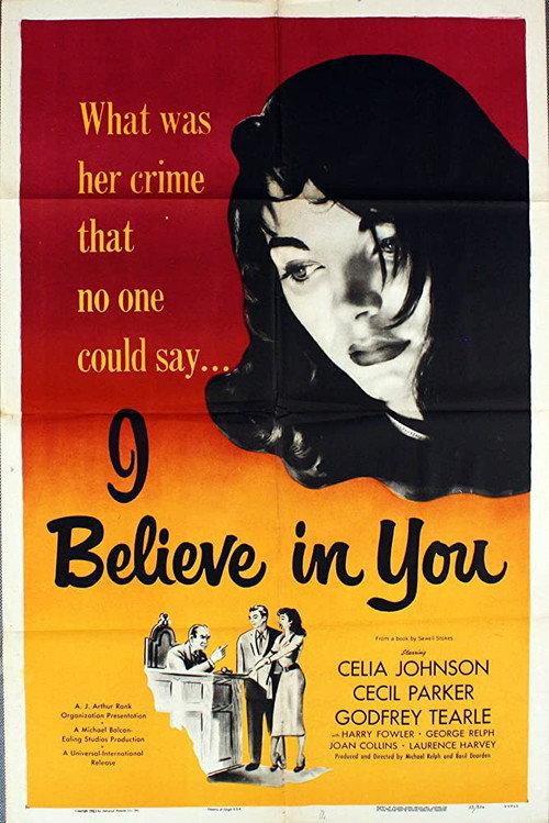 I Believe in You 1952 official movie poster
