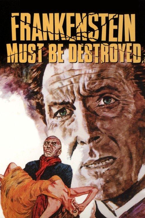 Frankenstein Must Be Destroyed 1969 official movie poster