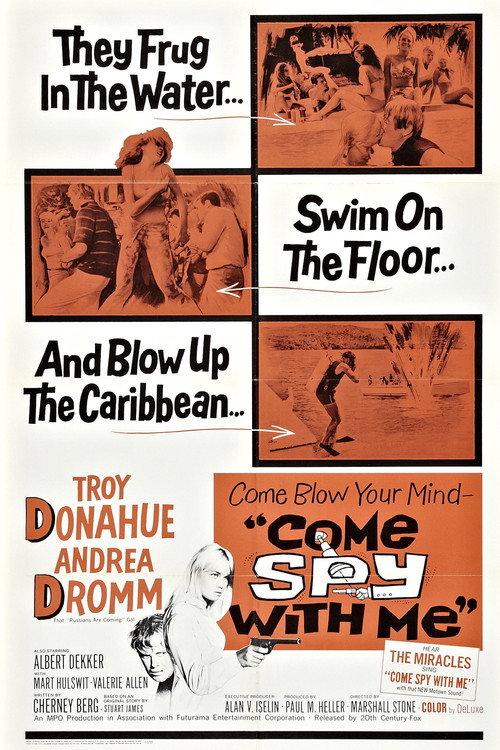 Come Spy with Me 1967 official movie poster