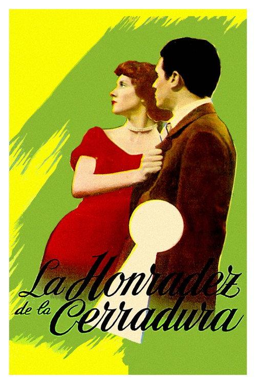 La honradez de la cerradura 1950 official movie poster