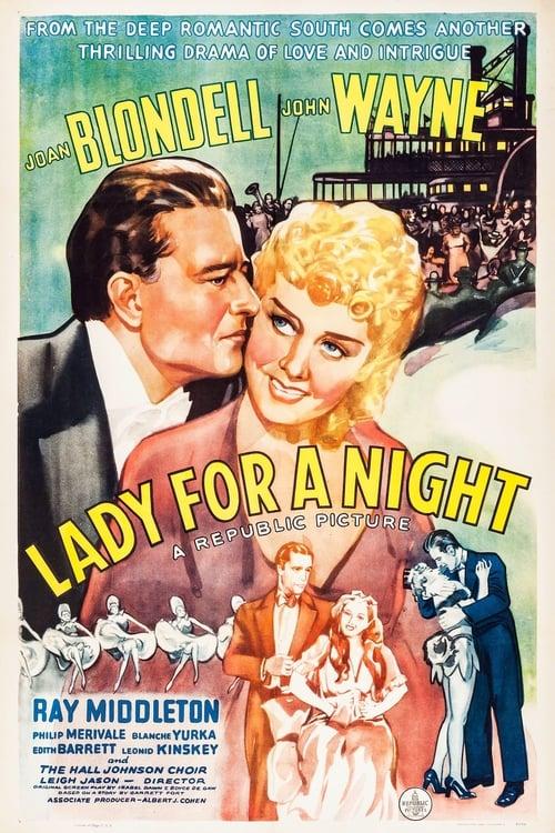 Lady for a Night 1942 official movie poster