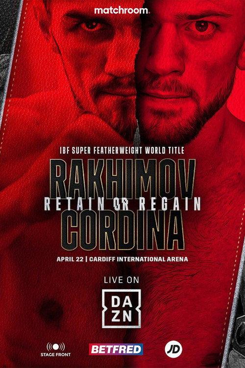 Shavkatdzhon Rakhimov vs. Joe Cordina 2023 official movie poster