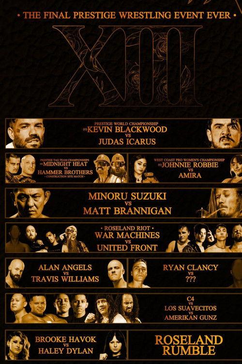 Prestiege Wrestling Roseland XIII 2026 official movie poster