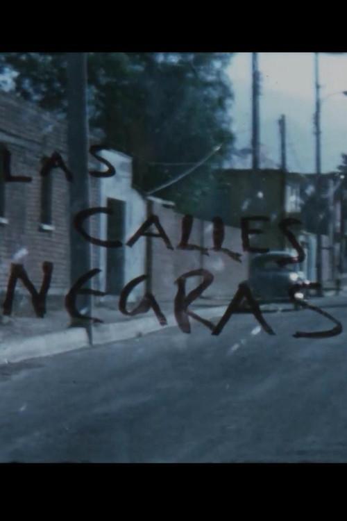Las Calles Negras 1970 official movie poster