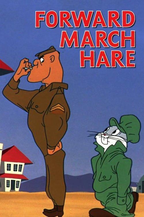 Forward March Hare 1953 official movie poster