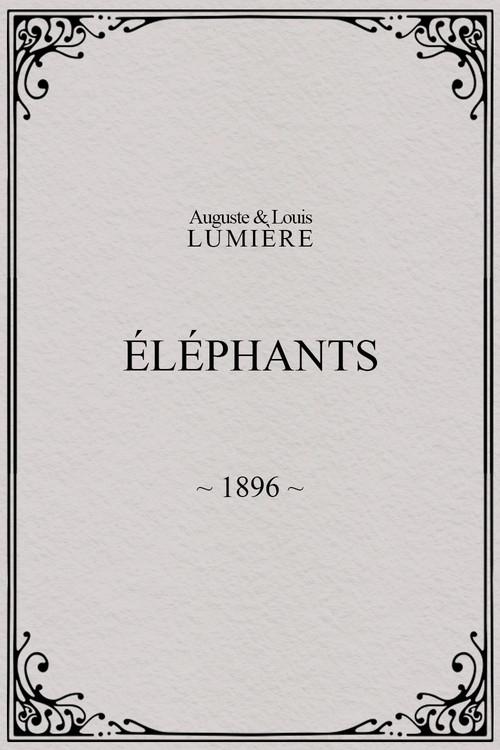 Elephants 1896 official movie poster
