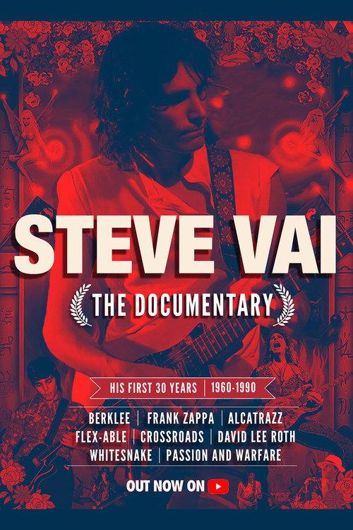 Steve Vai - His First 30 Years: The Documentary 2022 official movie poster