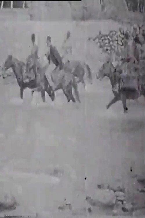 Riding Servants Cross the River 1901 official movie poster