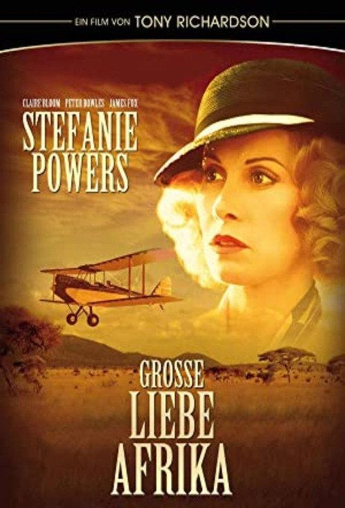 Beryl Markham: A Shadow on the Sun 1988 official movie poster