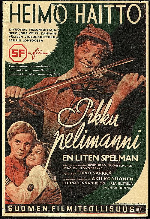 Pikku pelimanni 1939 official movie poster