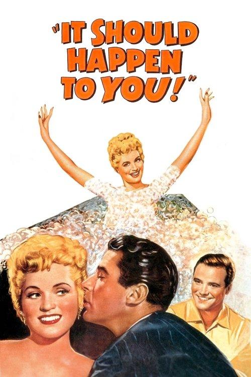 It Should Happen to You 1954 official movie poster