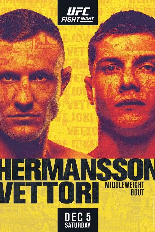 UFC on ESPN 19: Hermansson vs. Vettori 2020 official movie poster