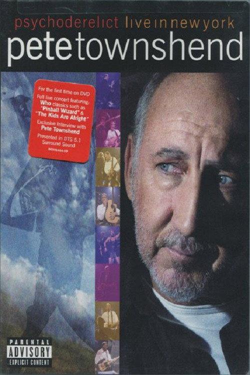 Pete Townshend Live in New York Featuring Psychoderelict 1993 official movie poster