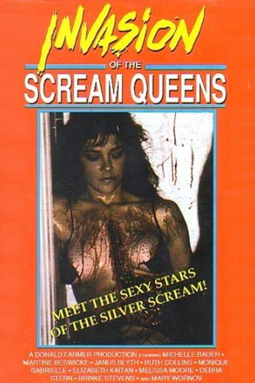 Invasion of the Scream Queens 1992 official movie poster