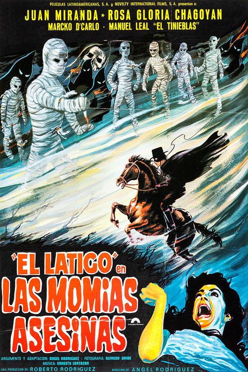 The Whip vs. the Killer Mummies 1980 official movie poster