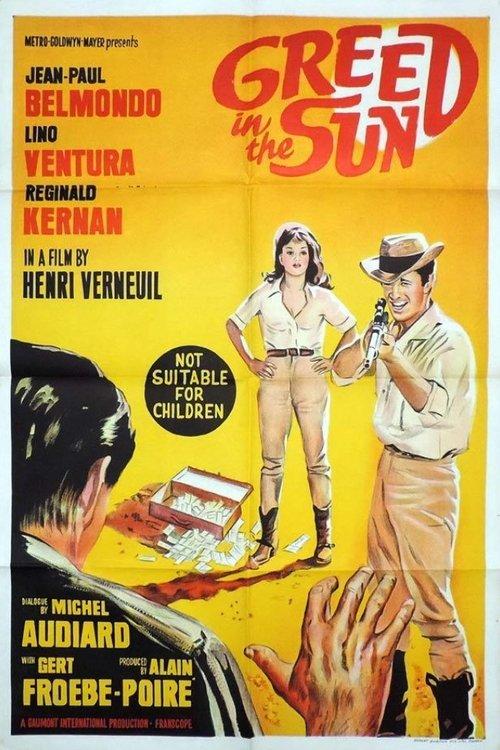 Greed in the Sun 1964 official movie poster