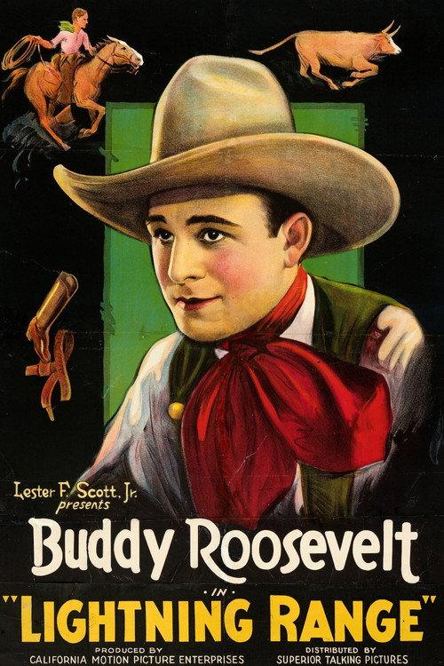 Lightning Range 1933 official movie poster