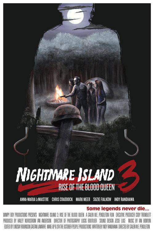 Nightmare Island 3: Rise of the Blood Queen 2012 official movie poster