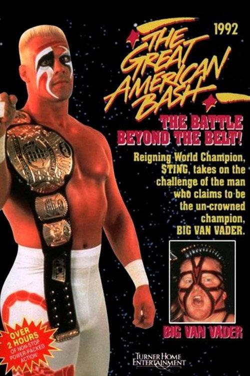 WCW The Great American Bash 1992 1992 official movie poster